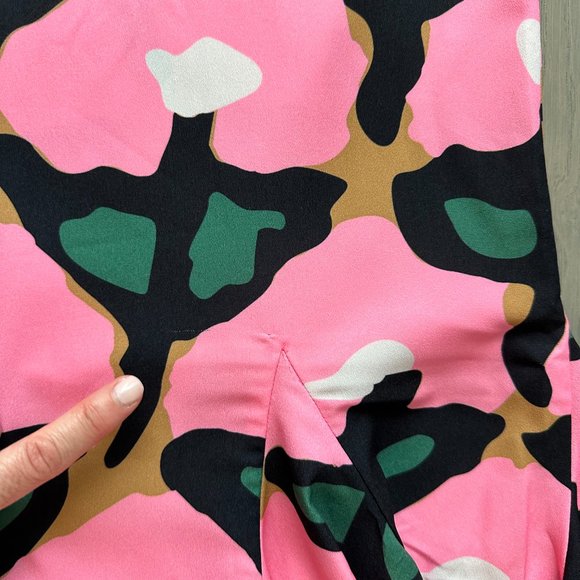 NWT Rhode Blair Dress Pink Crepe Rose Bloom Rosebloom Size 6 NEW - Picture 7 of 10